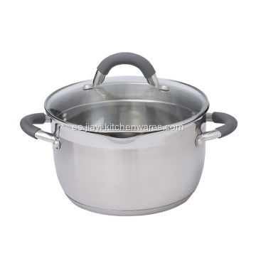 Olla de acero inoxidable Target de aluminio con cesta